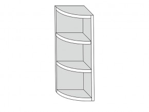 19.30.0р Полка угловая (h=913) радиусная  ЛДСП УНИ в Верещагино - vereshchagino.магазин96.com | фото