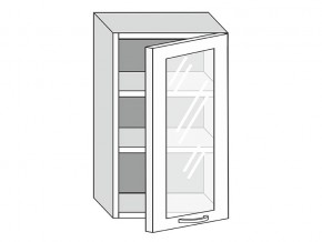 19.50.3 Шкаф настенный (h=913) на 500мм с 1-ой стекл. дверцей в Верещагино - vereshchagino.магазин96.com | фото